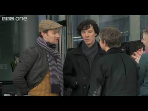 Moffat - More about this programme: http://www.bbc.co.uk/sherlock Co-creators and writers, Steven Moffat and Mark Gatiss talk about creating a modern Sherlock while o...