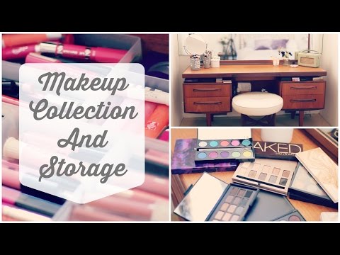 collection - My Makeup Collection & Storage 2014 *CLICK LINKS BELOW IF YOU ARE WATCHING ON A PHONE OR TABLET TO OPEN DRAWERS OF YOUR CHOICE AND HAVE A GOOD OLD SNOOP* My Palettes - https://www.youtube.com/watc...