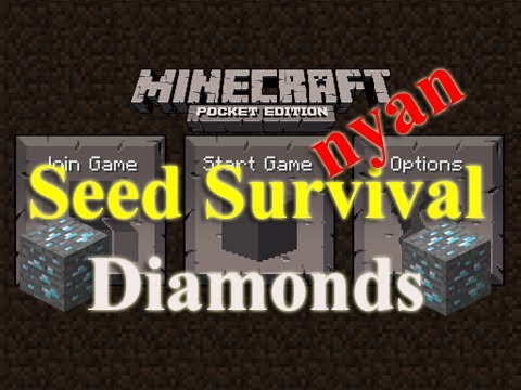 how to mine diamonds in minecraft p e