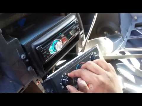 2002-2007 Buick Rendezvous – Checking Heater controls