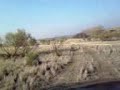 todo el barranco de arena