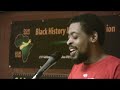 reed jones, otherwise known as the street preacher, received resounding applause when he spoke of the tragedy of the former black community of africville during the opening ceremony for african heritage month at the halifax north memorial library 31 january 2008.