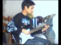 professor clovis e seu aluno de guitarra david , tocando a musica hey jude