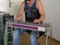 Pedal steel guitar