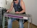 Pedal steel guitar