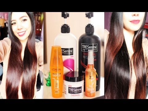 how to care rebonded hair