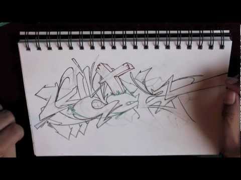 NEW GRAFFITI SKETCH -