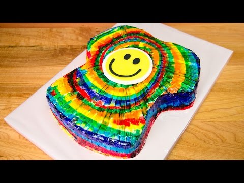 how to make v shaped tie dye