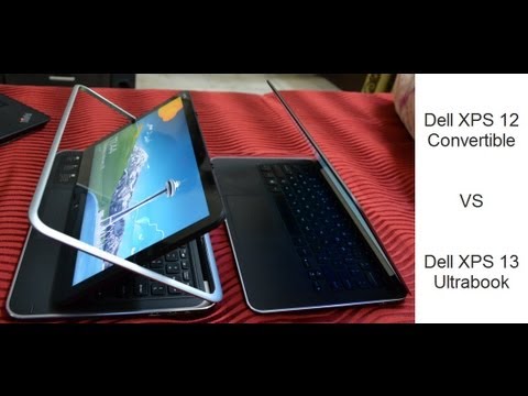 dell xps 13 ultrabook - https://www.facebook.com/iDigestIndia - Official Facebook Page Dell XPS 12 Ultrabook-Tablet Convertible compared with Dell XPS 13 Ultrabook in terms of build...