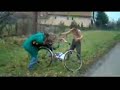 ved p� cykel