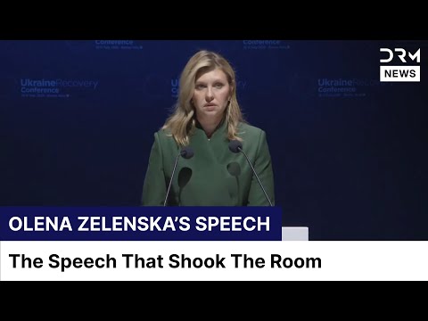 Zelenskyy’s Wife Goes Viral with Emotional Speech at Italy’s Ukraine