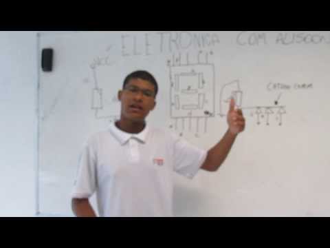Display 7 segmentos - Mais uma tele aula, na qual estou exemplificando e descrevendo o funcionamento de um Display de 7 Segmentos, juntamente com seus dois tipos, ANODO COMUM e CA...