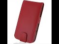Click here to watch this video PDair Leather Case for HTC One X S720e/HTC One XL 4G - Flip Top Type (Red)