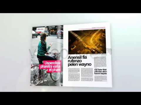 [Ger.Eng-Media] 3D magazine bundle - After Effects Template 