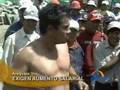 Obreros de ConstrucciÃ³n Civil protestan en Cayma, Arequipa, exigiendo pago de sus salarios