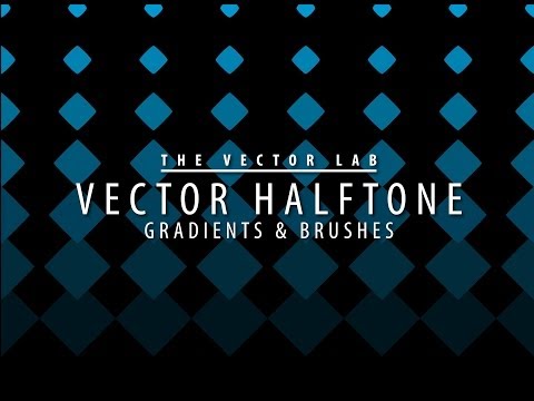 how to vector halftone