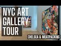 NYC Art Gallery Tour of Chelsea &amp; Meatpacking