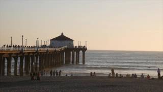 Sunset at Manhattan Beach, CA
