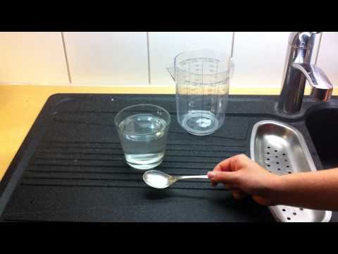 Kochsalzlösung selber machen - Anleitung zum Kochsalzlösung herstellen