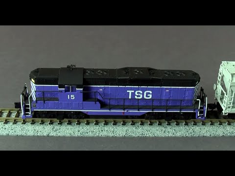 how to paint n gauge track