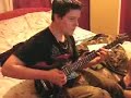 Matt playing electric quitar