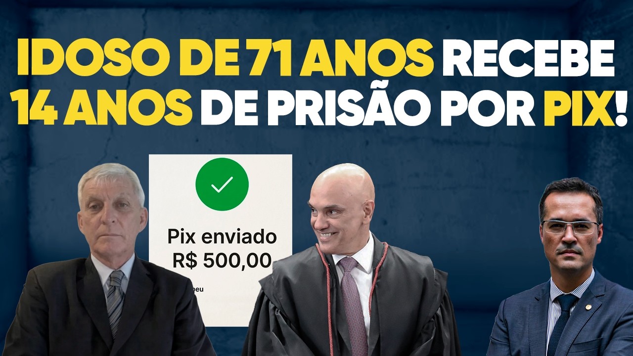 14 ANOS DE CADEIA por um PIX de R$ 500: é pra acabar!