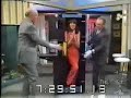 david nixon performs robert harbin's illusion 'the zig zag girl' on anita harris just two weeks after she got married.