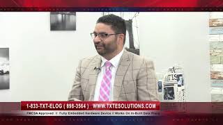Interview with TXT E Solutions CEO Prince Saini on ELDs on 5AAB Canadian News Channel