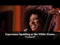 Esperanza Spalding sings 