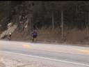 mountainbike in Yoho N.P.