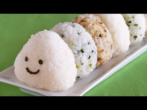 how to fill rice balls