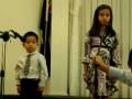 Alexander and Lizzy singing He Keeps Me Singing