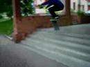Pop shove it z 6 schodów i na końcu drift :P