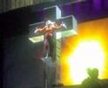Madonna Concert live Rome on Cross