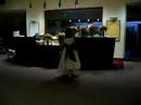 Kylie dancing before the wedding....
