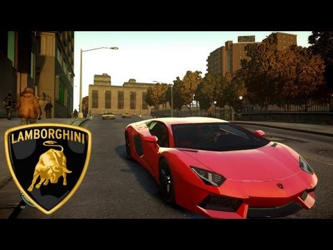Lamborghini Aventador LP700-4 The Most Beautiful Car in the World – GTA IV MOD