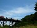 Norfolk Southern H8R crosses Moodna Viaduct