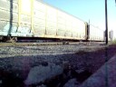 NS SB mixed freight with BNSF trailing