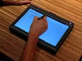 this video demonstrates how a user can go back and forth between pen and capacitive touch. more info on www.n-trig.com