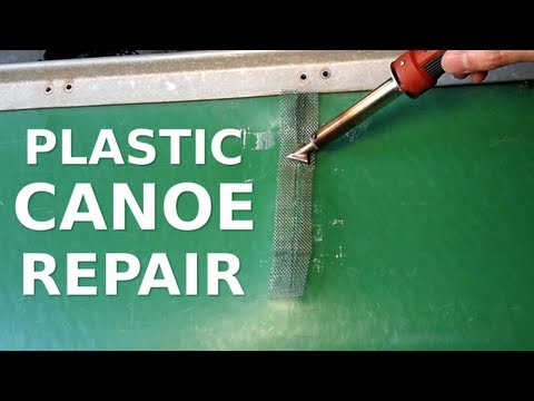 how to repair kayak crack