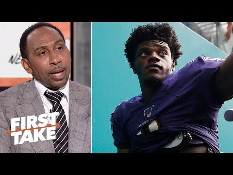 Video: Stephen A. is pumping the brakes on the Lamar Jackson hype | First Take