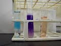 Biuret's Nonfat Milk, added HCl & pepsin to tube 3
