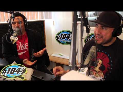 Carlos Mencia on Q104.7's The Rico and Mambo Morning Show