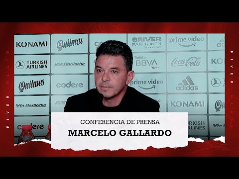 Marcelo Gallardo en conferencia de prensa (20-4-2022)