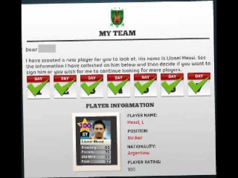 BEST SCOUTING EVER(MESSI 100 EE)