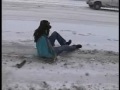 Slippery carcrash