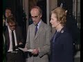 Margaret Thatcher tells press to \
