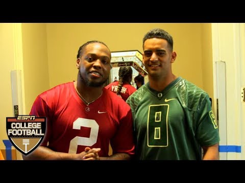 Video: Marcus Mariota and Derrick Henry tour the Nissan Heisman House | College Football on ESPN