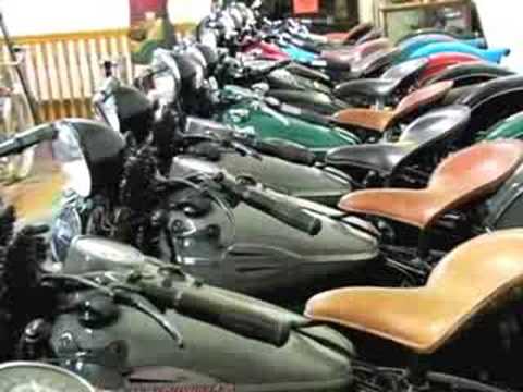Museum motorcycle hidden
