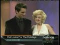 Holly as Marilyn on KTLA's Morning Show with Lawrenc Zarian